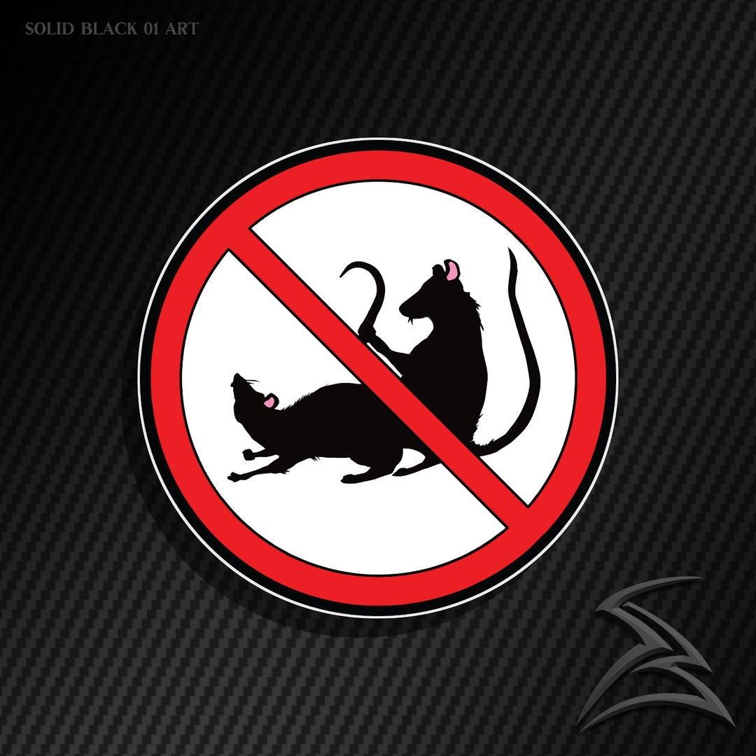 Funny Work Sticker No Fucking Rats Vinyl Sticker Oilfield Hard Hat ...