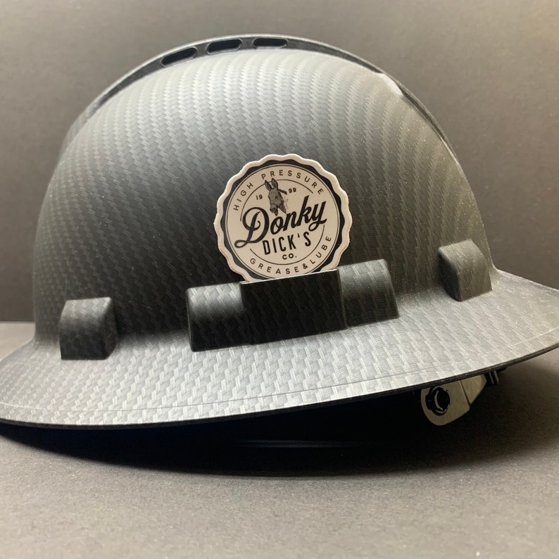 Funny Work Sticker Donky Dick's Grease and Lube Vinyl Sticker Funny