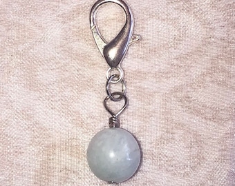 Aquamarine- Healing Crystal Pet Charm