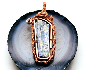 Blue Kyanite Calming Tranquility Pendant