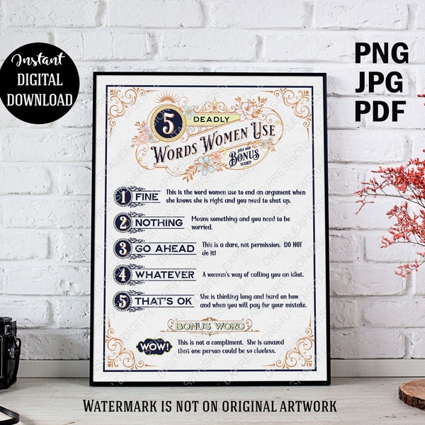 Home Decor Words Etsy