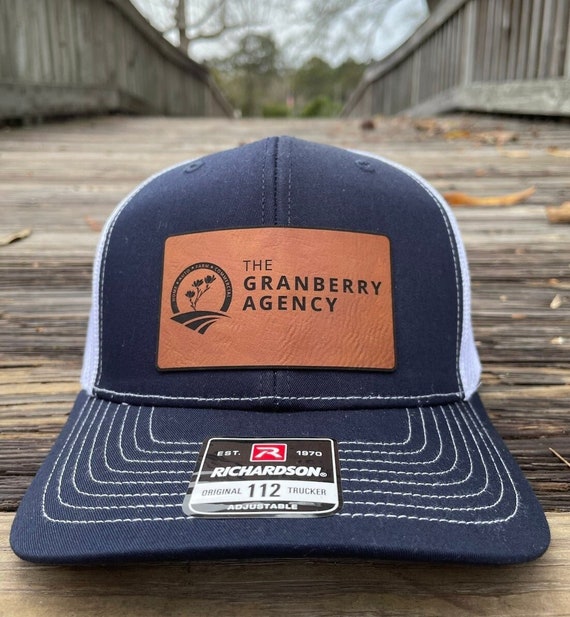 Custom Logo Hat Custom Leather Patch 