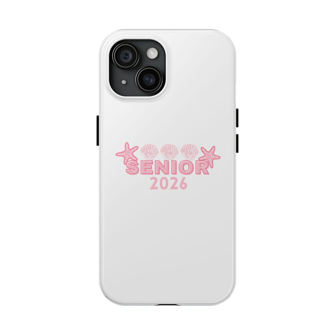 Senior Year Pink Beach Aesthetic Tough Phone Cases, Durable Phone ...