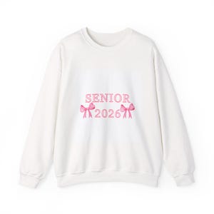 Senior 2026 Crewneck Sweatshirt - Ready for Graduation, Cozy Gift for Graduating Students, Perfect for Celebrations, Class of 2026