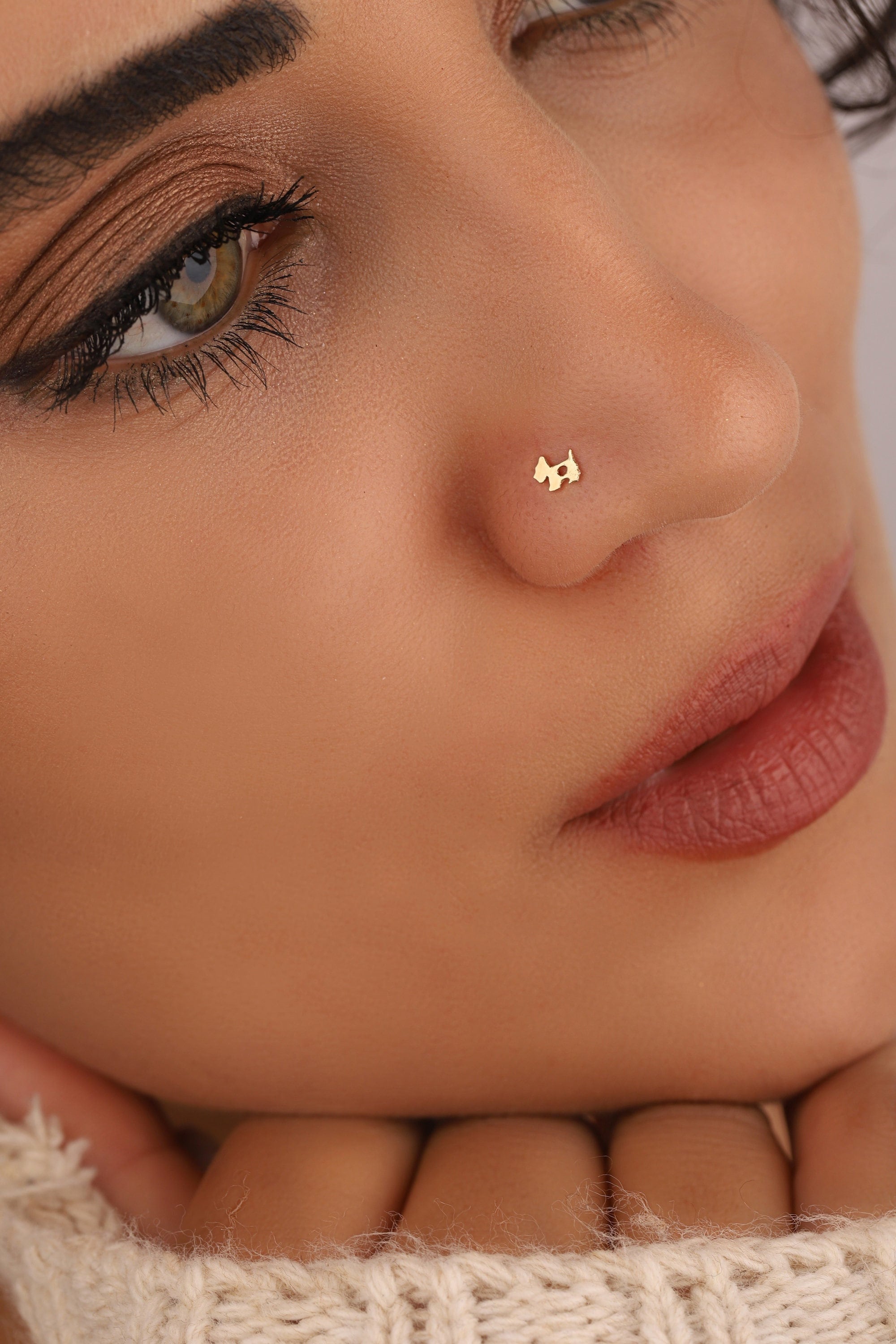 Paw print hot sale nose ring