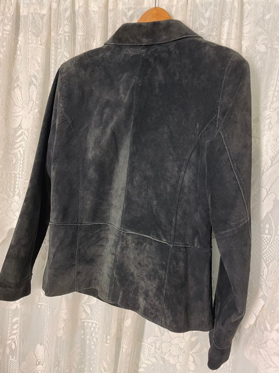 Genuine Leather Jacket Black - image 6