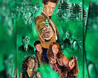 Doctor Who | Matt Smith Eleventh Doctor Painting