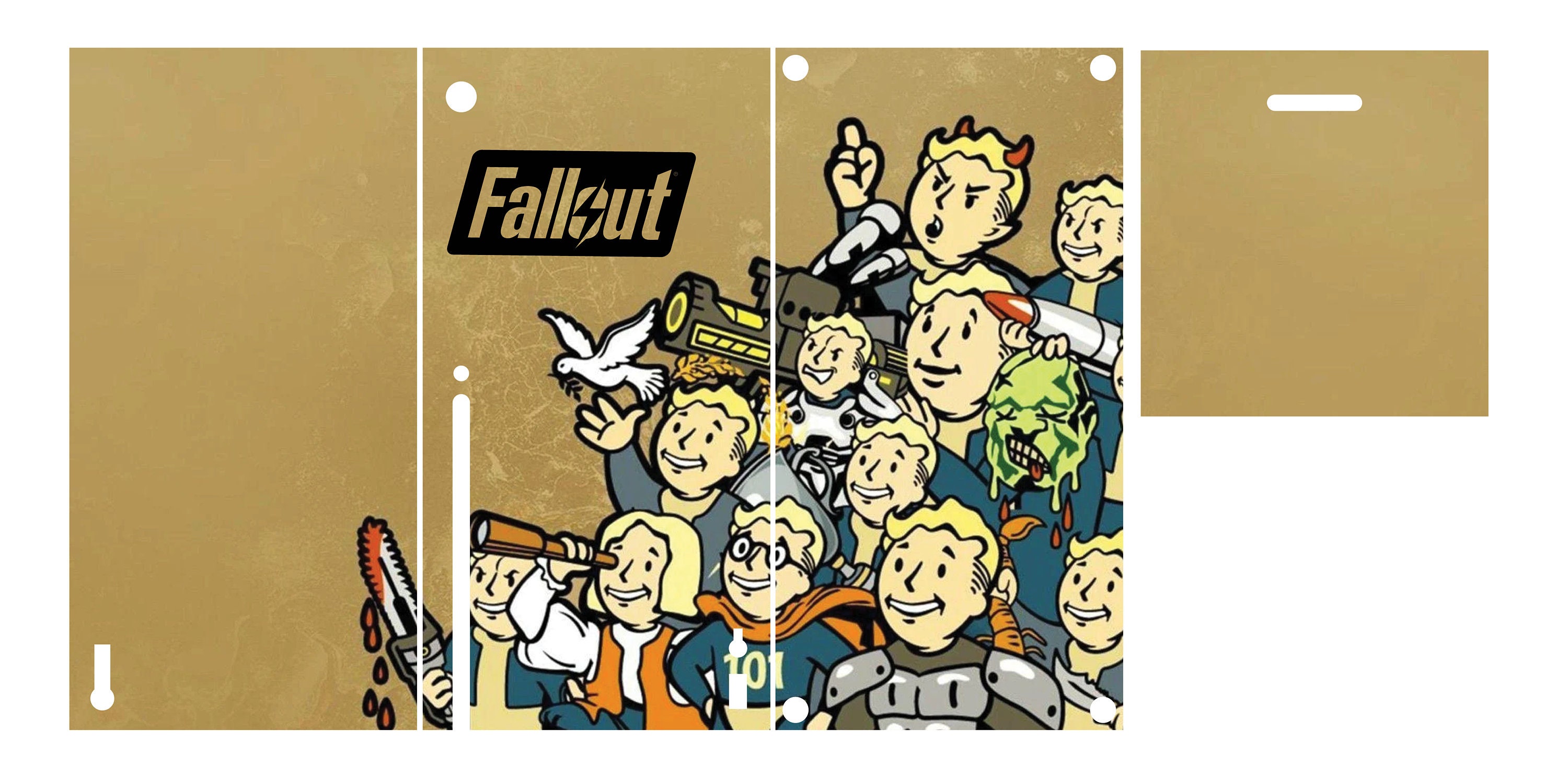 Fallout Nuka Cola Vault Boy Gaming Cushion – handmade by Alien