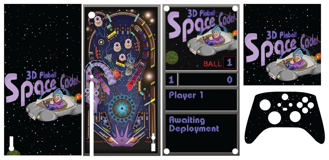 Xbox Series X 3D Pinball Skin Etsy