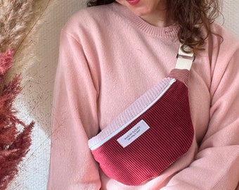 100% Customizable Corduroy Cozy Banana Bag