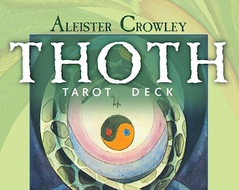 Crowley Thoth Tarot Deck Large By Aleister Crowley and Lady Frieda Harris