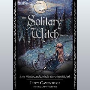 The Solitary Witch Oracle By Lucy Cavendish & Lady Viktoria With Guide Book, Crystal and Palo Gift Set