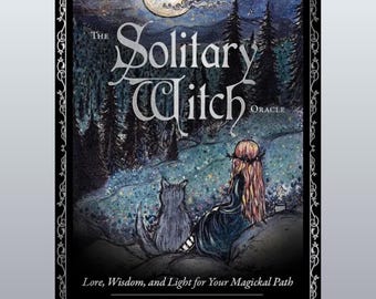 The Solitary Witch Oracle By Lucy Cavendish & Lady Viktoria With Guide Book, Crystal and Palo Gift Set