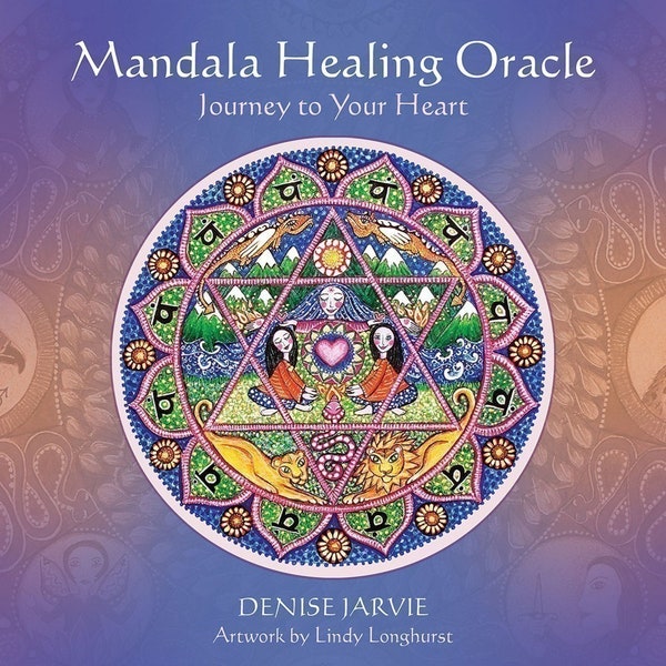Mandala Healing Oracle door Denise Jarvie & Lindy Longhurst met gids