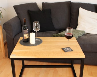 FerroLignum Couchtisch Eiche modern Wohnzimmertisch Holz