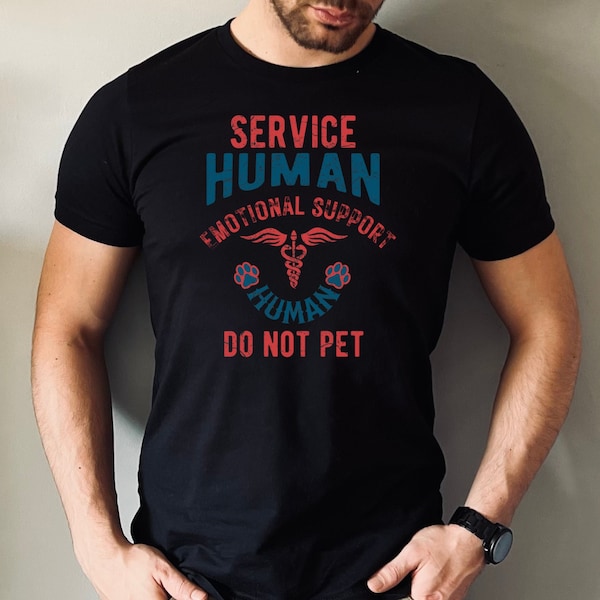 Emotional Support Human Vest Etsy