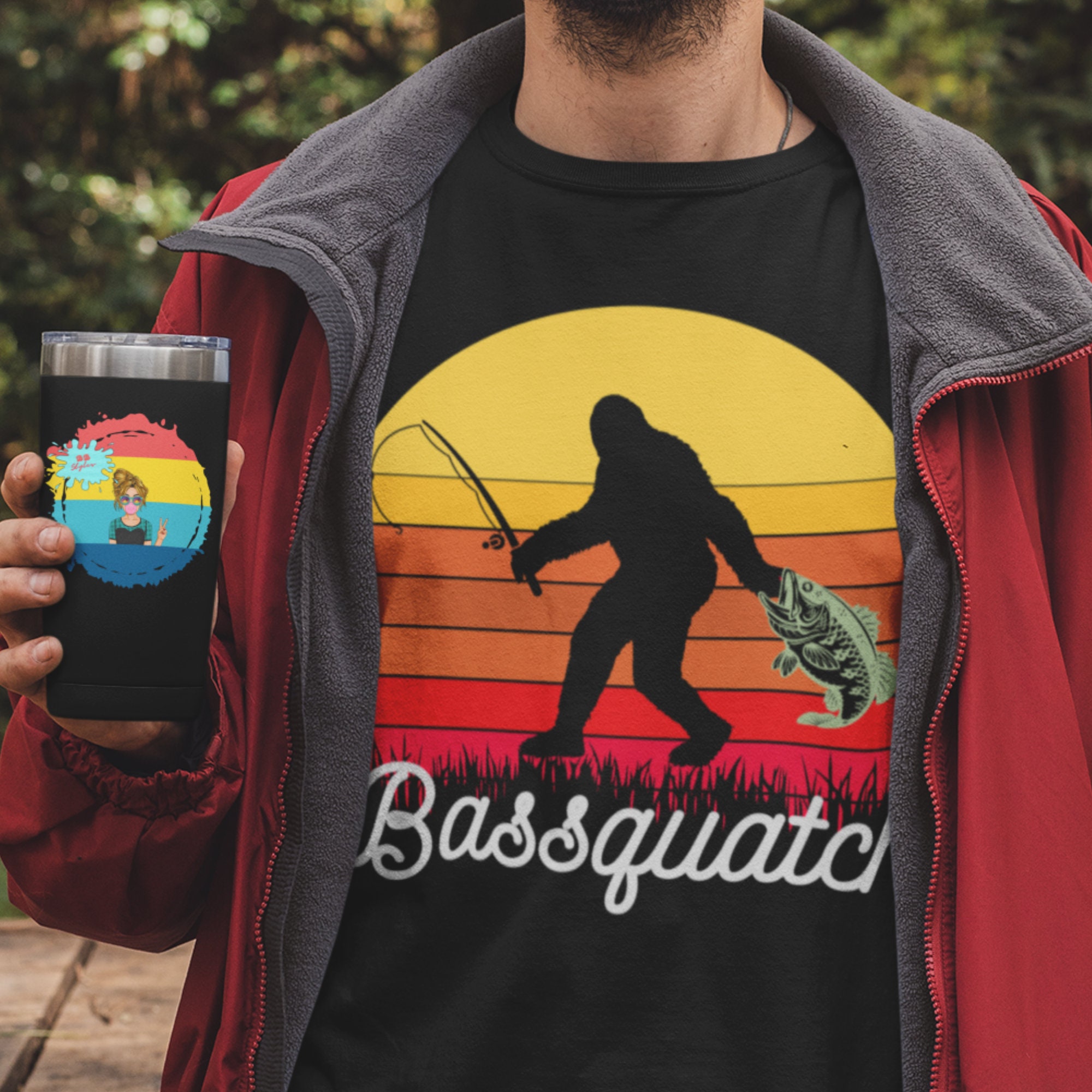 bigfoot t shirts etsy