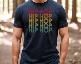 Retro Hip-Hop Tee, T-Shirt for Music Lovers, Hip Hop Music shirt, Hip Hop Gift, Retro Hip Hop Shirt, Men's Hip-Hop Shirt