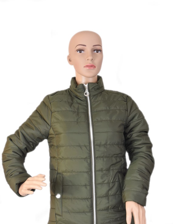 Women's packable puffer jacket & carrying pouch cheap