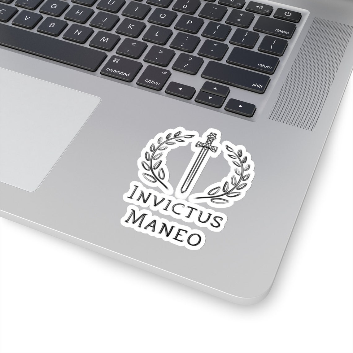 Invictus Maneo I Remain Unvanquished Sticker, Latin Phrase Vinyl Water ...