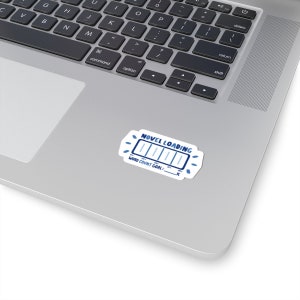 Sticker pour ordinateur portable avec suivi de la barre de progression du chargement du roman, cadeau de définition d'objectifs de nombre de mots pour les écrivains et les auteurs, autocollant en vinyle pour l'écriture de livres littéraires image 3