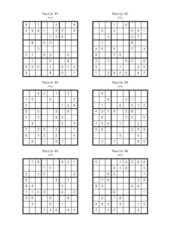 Sudoku Puzzle Blue and White  Puzzle #3 Poster for Sale by