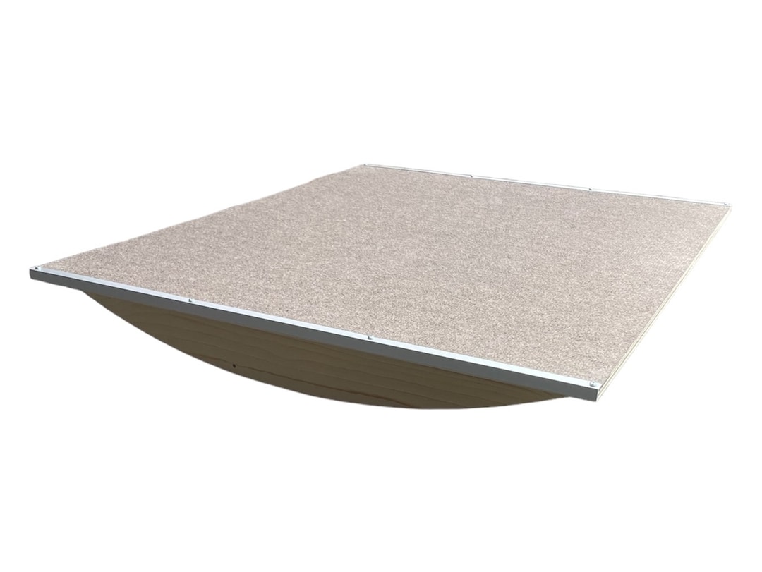 Puppies & Dogs Wobble Board With Felt Brown Balance Board Training