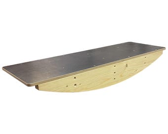 Waterproof horse seesaw for horses, ponies, foals - wobble board, balancing board, training board, seesaw