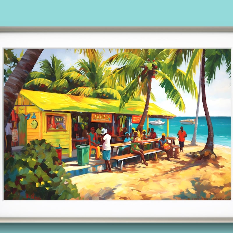 Shack Construction Shack Caribbean - Etsy