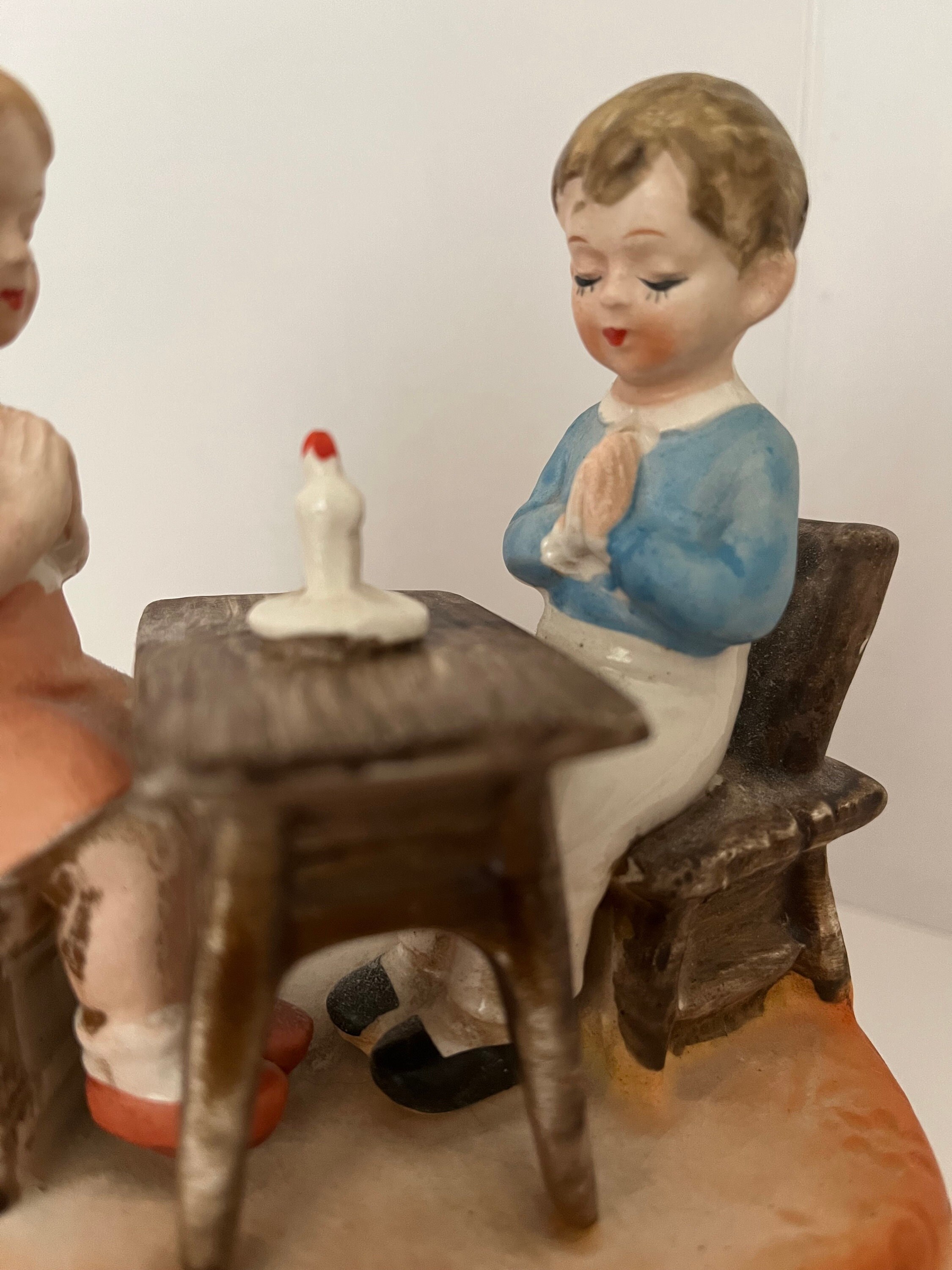 Music Box Boy and Girl Praying Etsy
