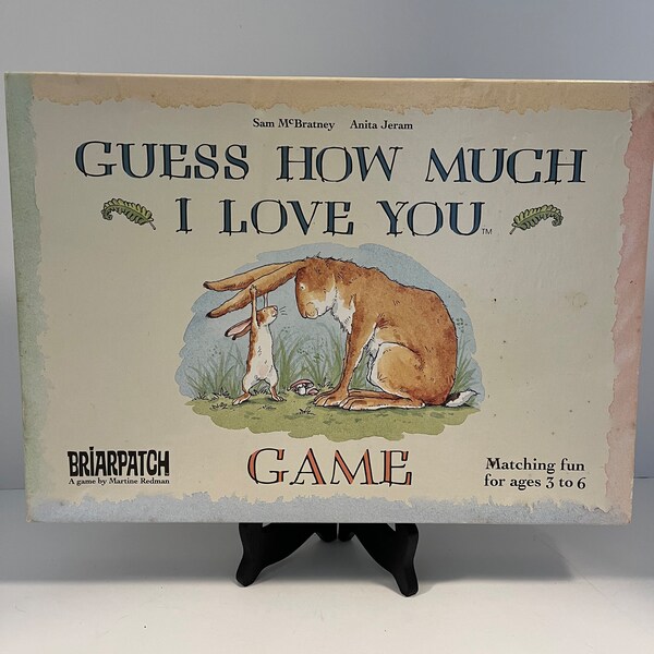 Guess How Much I Love You Etsy