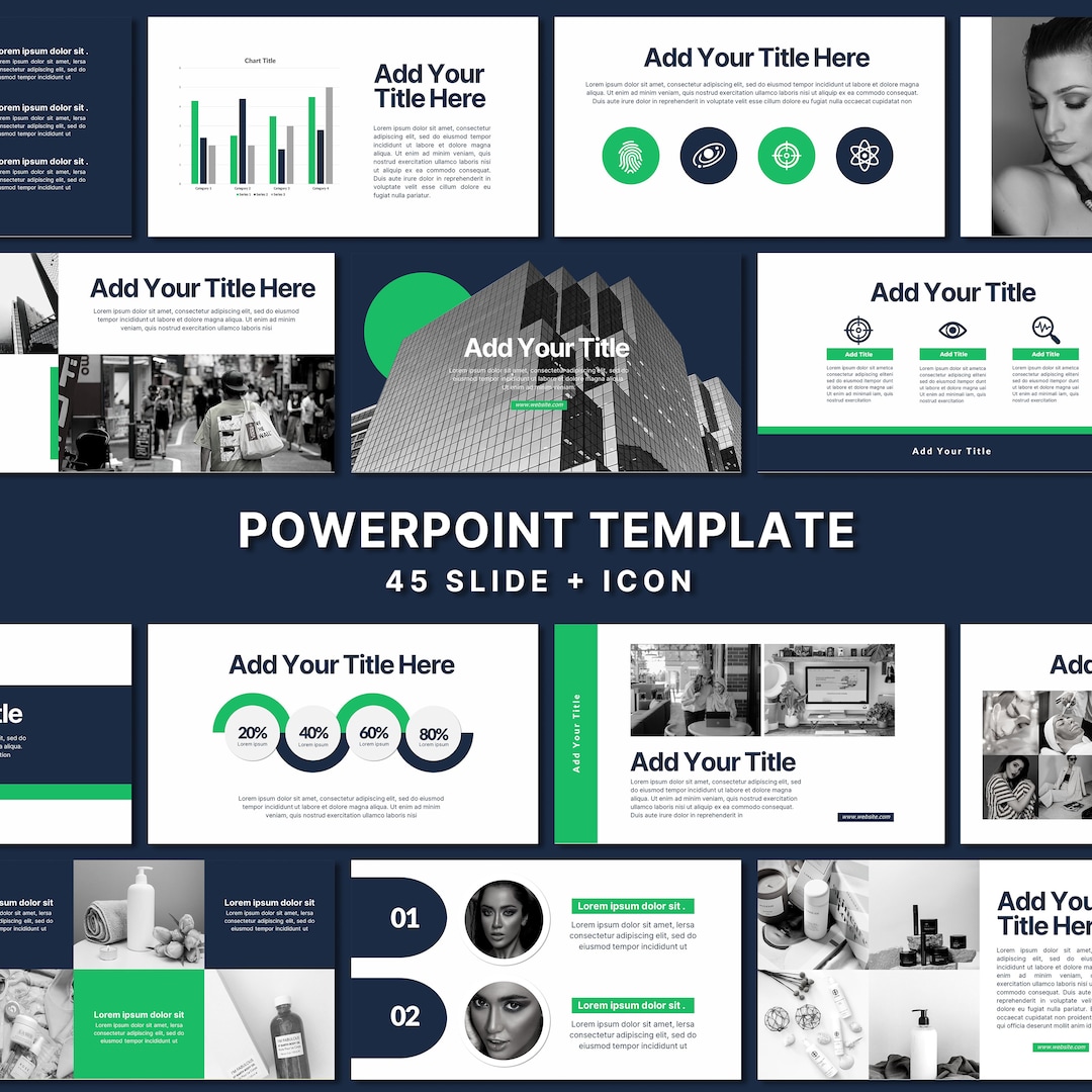 Modern Powerpoint Template 2025 | Minimalist Persetation Slides ...