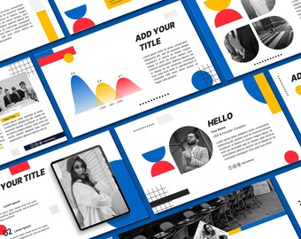 Magezine Powerpoint Template | PPT Minimalist  | Presentation Slide | Business Strategy | Picth Deck