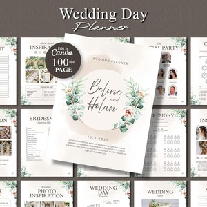 Ultimate Wedding Planner | Printable Checklist, Itinerary, Timeline & Digital Organizer