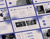 Fashion Powerpoint Template | Powerpoint Business  | Modern Templates | Creative PPT | Minimalist Flat Design | Layout