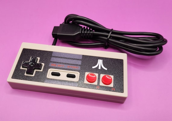 Atari 7800 / 2600 / 8-bit Computers NES Style Controller - Etsy