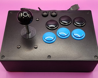 Sega Genesis 6-Button Custom Arcade Style Controller