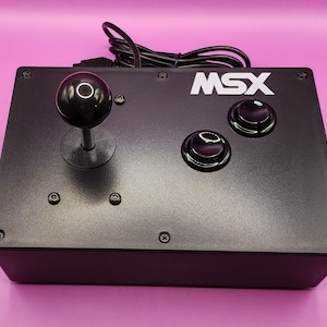 MSX Custom Arcade Style Controller