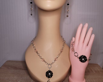 Glass Bead Jewelry Set