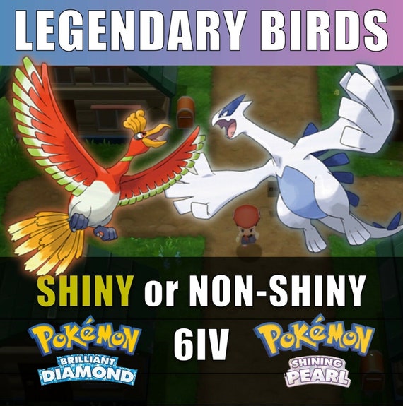 Shiny HO-OH 6IV / Pokemon Brilliant Diamond and Shining Pearl 