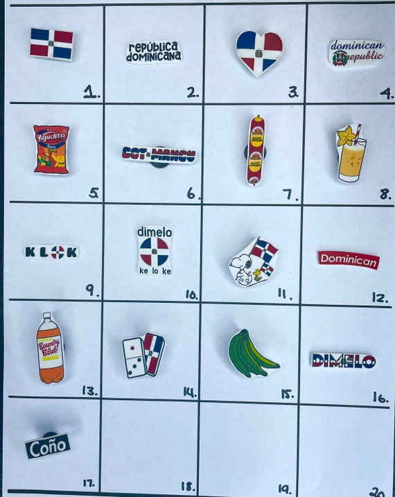 Dominican Croc Charms UPDATED Etsy