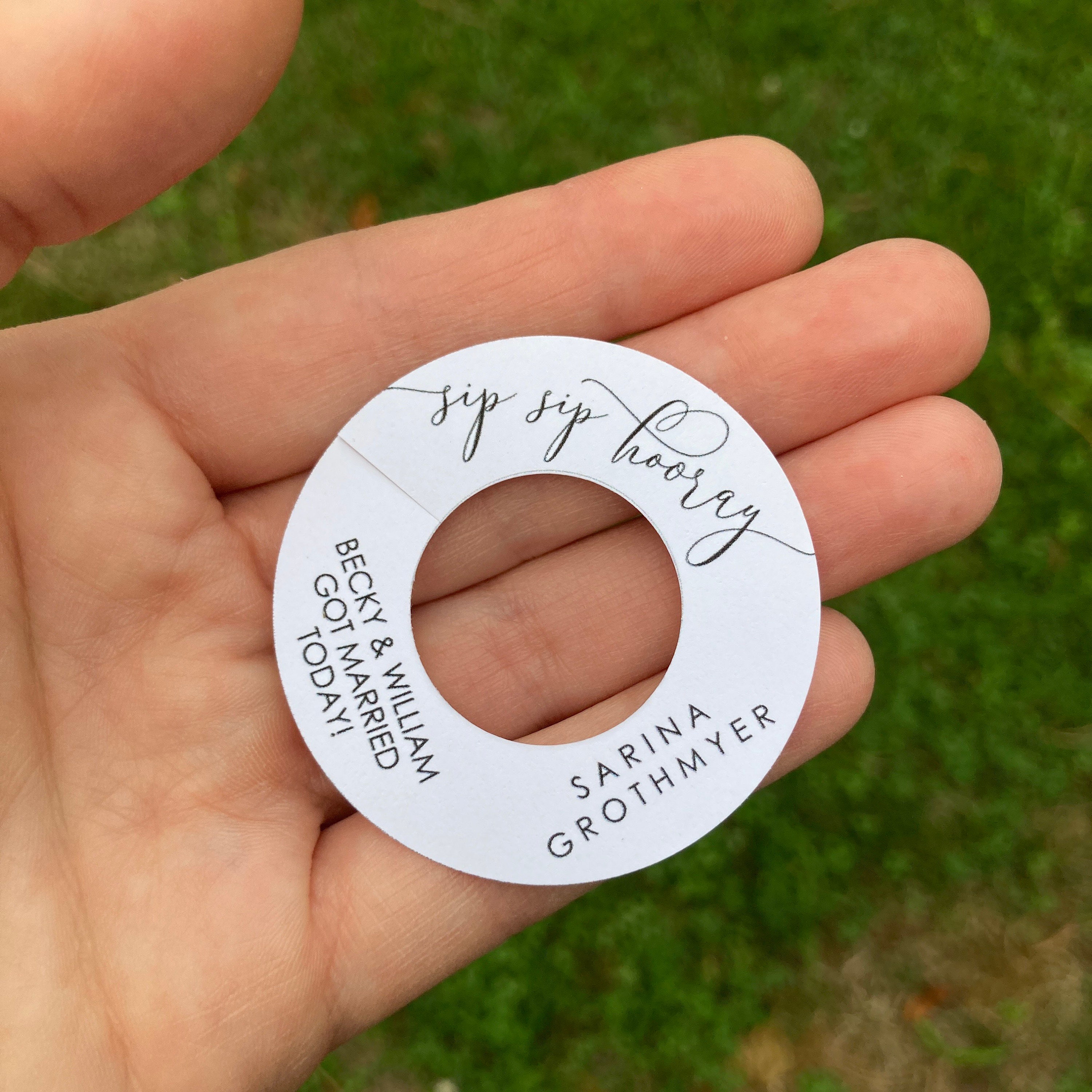 Printable Wine Glass Name Tags Template for 2 Hole Punch Etsy Australia