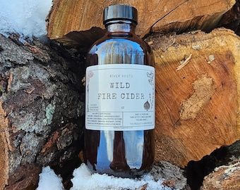 Handmade Fire Cider with Horseradish Root