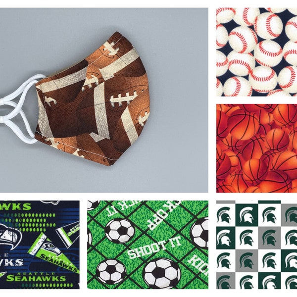 Soccer Face Mask Etsy