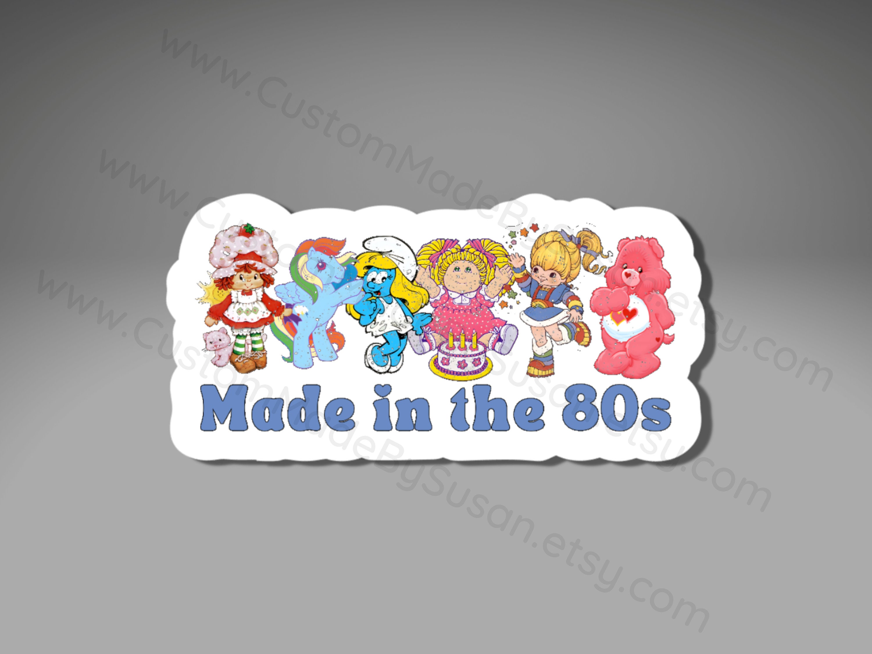 20 Sticker Set 80s & 90s 
