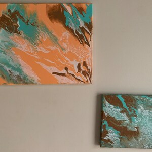 A Day at the Beach Acrylic Pour Set