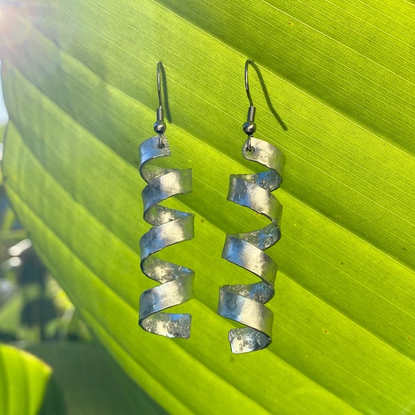 Orecchini A Forma Di Serpente In Argento Sterling, Orecchini - Foto 7