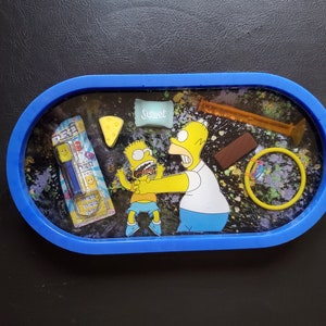 Homer and Bart Tray