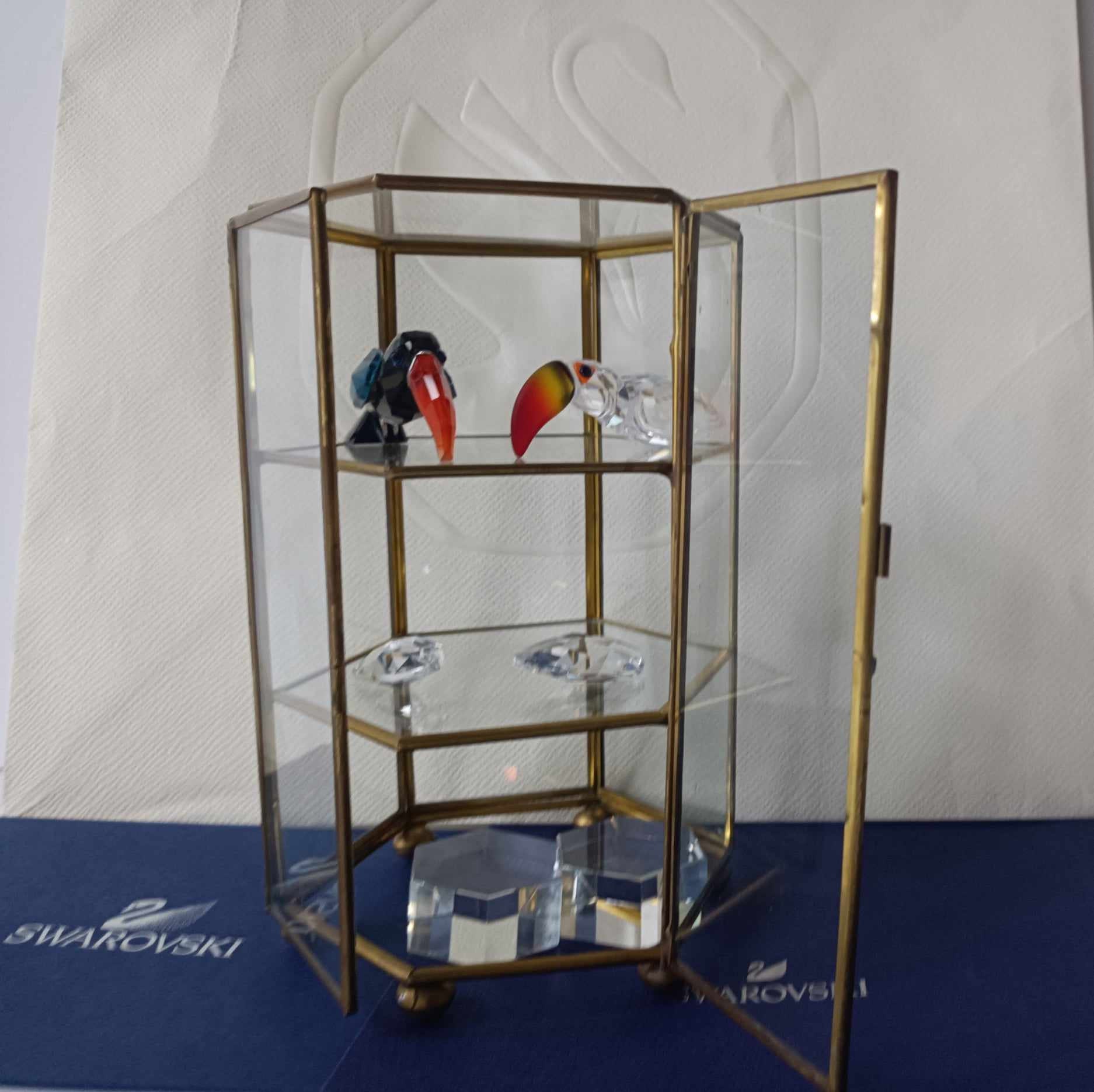 Small display cabinets on sale for swarovski crystal