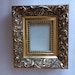 5 Antique Golden Ornate Painting&photo Wooden Frames. - Etsy